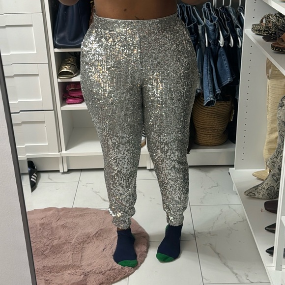 Cable & Gauge Pants - Cable and Guage Sequined Pants